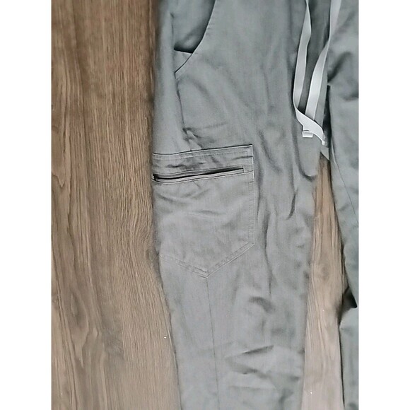 Figs Technical Collection Zamora Scrub Pants Women's Size Small Dark Gray - Picture 4 of 9